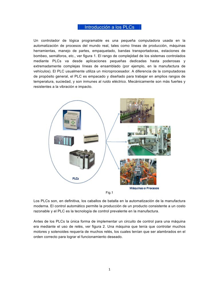 Imágen de pdf Introducción a los PLCs