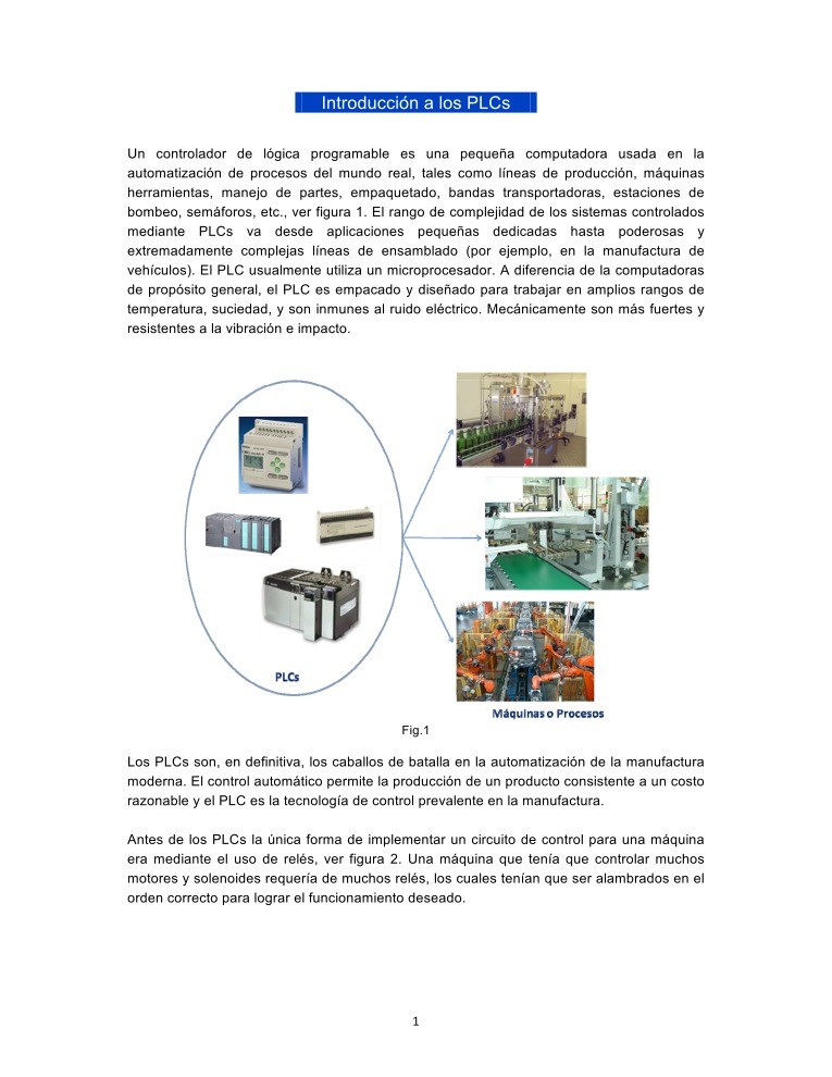 Imágen de pdf Introducción a los PLCs