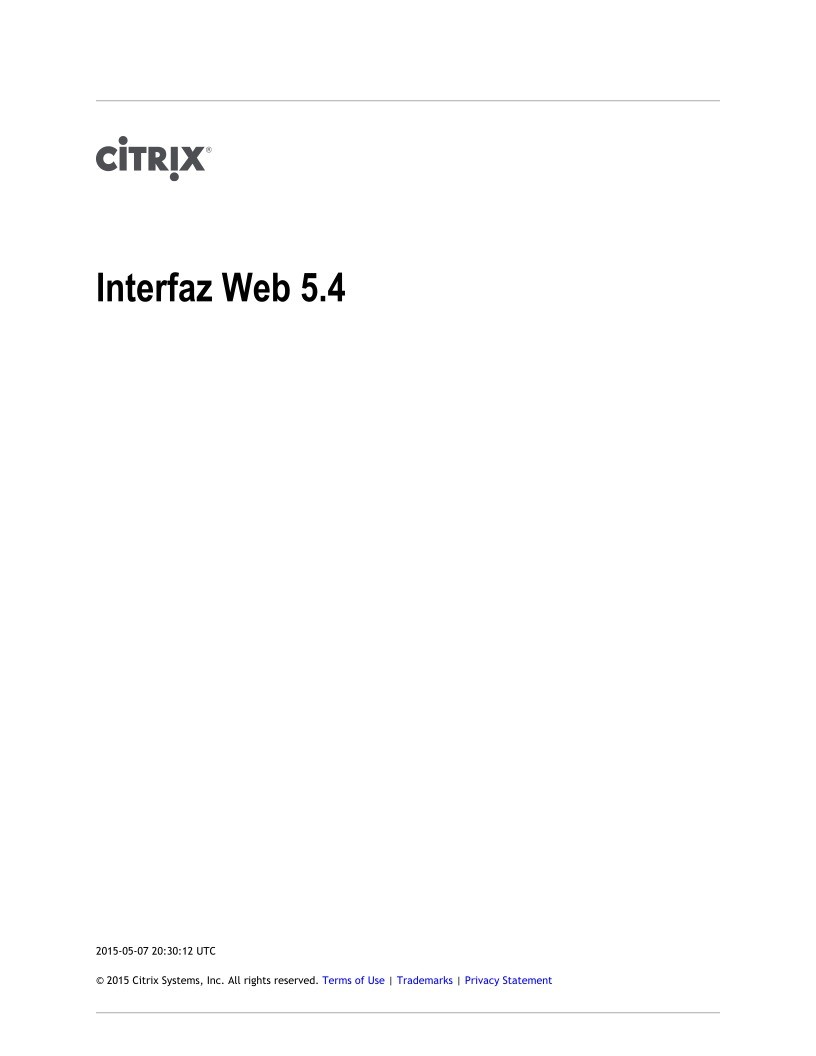 Imágen de pdf Citrix - Interfaz Web 5.4