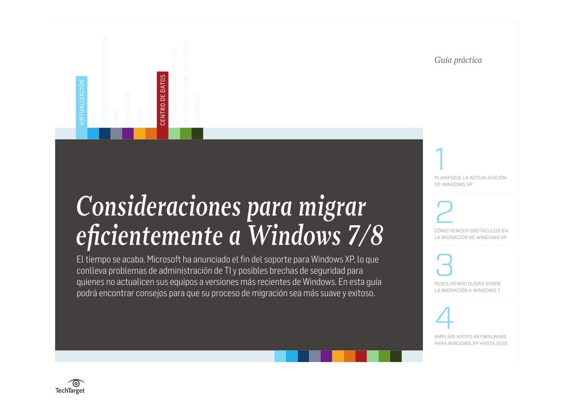 Imágen de pdf Consideraciones para migrar eficientemente a Windows 7/8