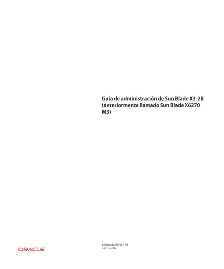 Imágen de pdf Gua de administracin de Sun Blade X32B (anteriormente llamado Sun Blade X6270 M3)