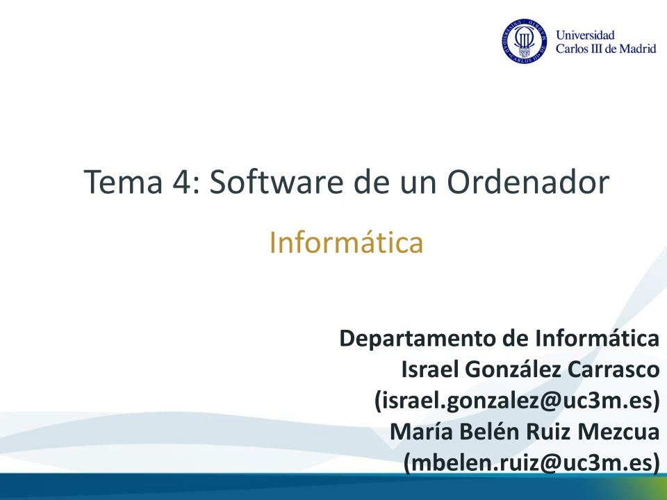 Imágen de pdf Tema 4 - Software de un ordenador