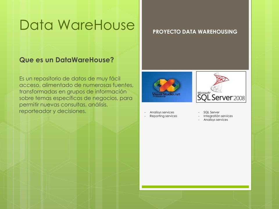 Imágen de pdf Data WareHouse