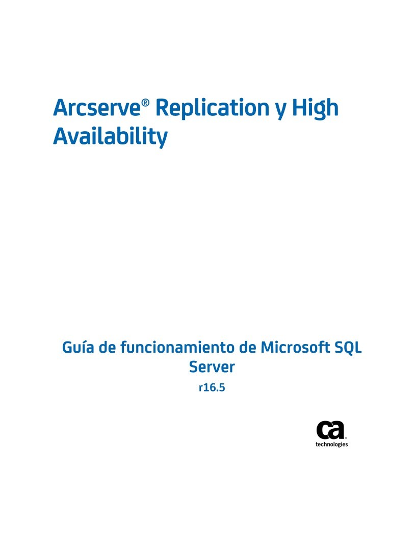 Imágen de pdf Guía de funcionamiento de Microsoft SQL Server r16.5