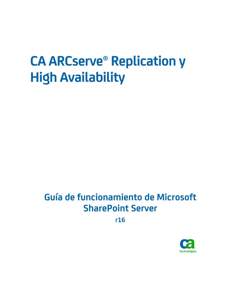 Imágen de pdf Guía de funcionamiento de Microsoft SharePoint Server