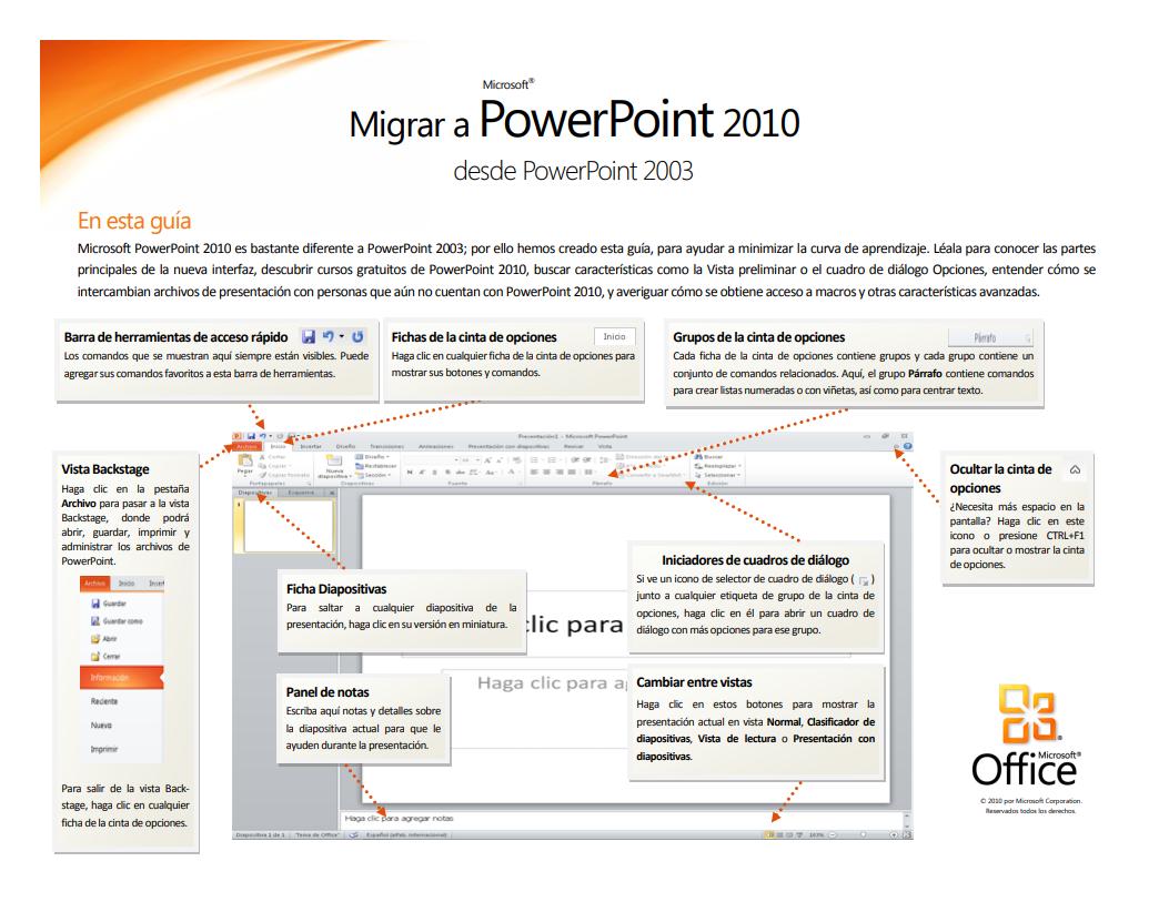 Imágen de pdf Migrar a PowerPoint 2010 desde PowerPoint 2003