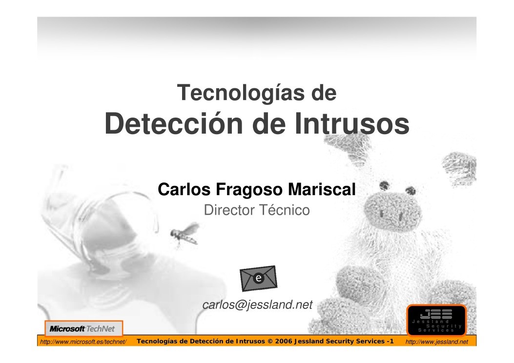 Imágen de pdf Tecnologías de Detección de Intrusos