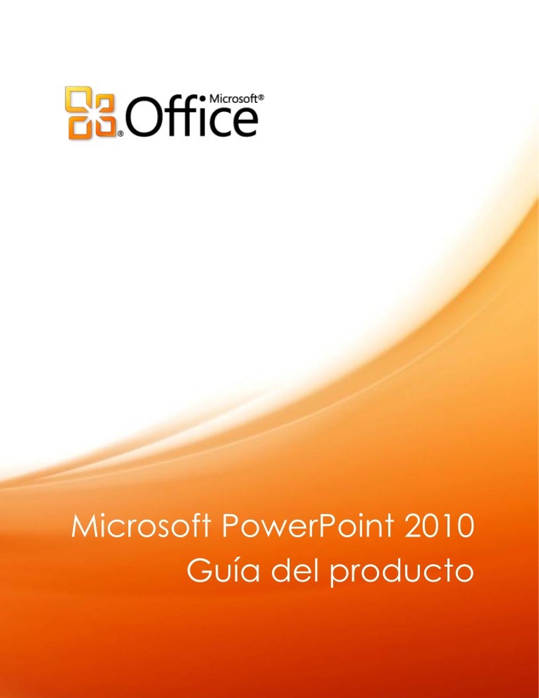 Imágen de pdf Microsoft PowerPoint 2010 - Guía del producto
