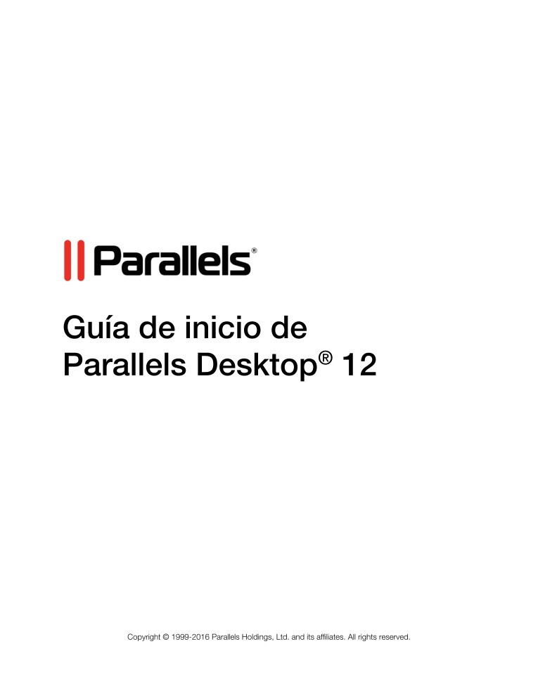 Imágen de pdf Guía de inicio de Parallels Desktop 12