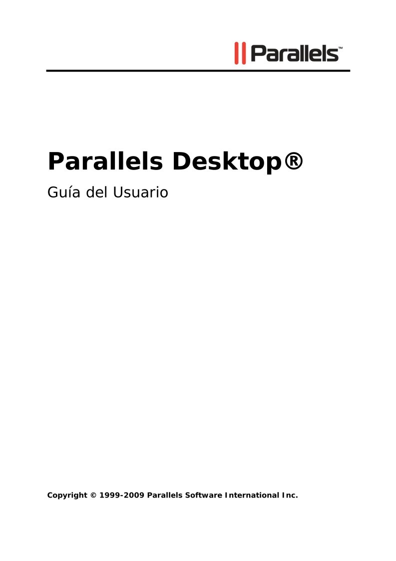 Imágen de pdf Parallels Desktop - Guía de usuario