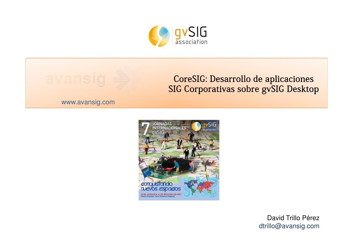 Imágen de pdf CoreSIG: Desarrollo de aplicaciones SIG Corporativas sobre gvSIG Desktop