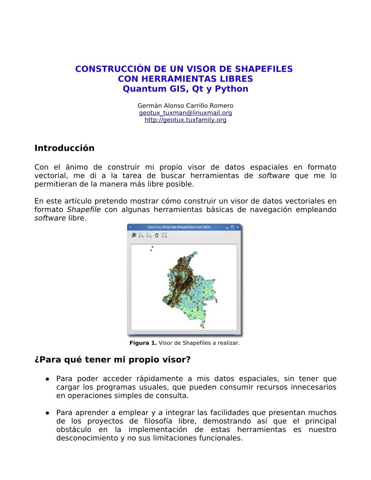 Imágen de pdf Construcción de un visor de shapefiles con herramientas libres