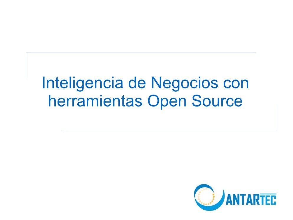 Imágen de pdf Inteligencia de Negocios con herramientas Open Source