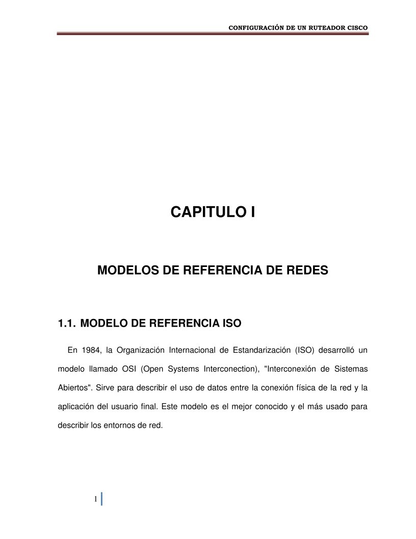 Imágen de pdf Configuración de un ruteador Cisco