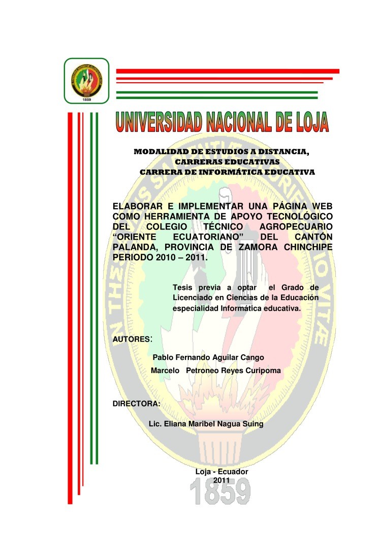 Imágen de pdf Elaborar e implementar una página web como herramienta de apoyo tecnológico agropecuario