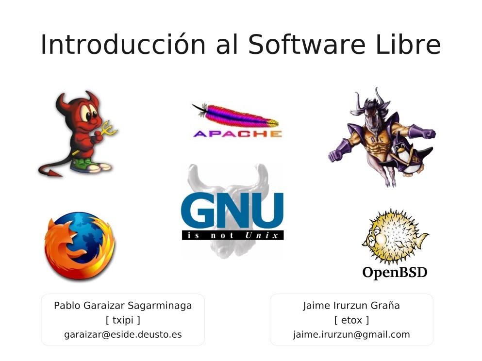 Imágen de pdf Introducción al Software Libre