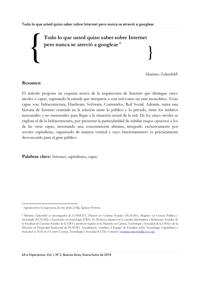 Imágen de pdf Todo lo que usted quiso saber de Internet pero nunca se atrevió a googlear