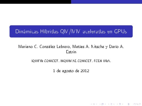 Imágen de pdf Dinámicas Híbridas QM/MM aceleradas en GPUs