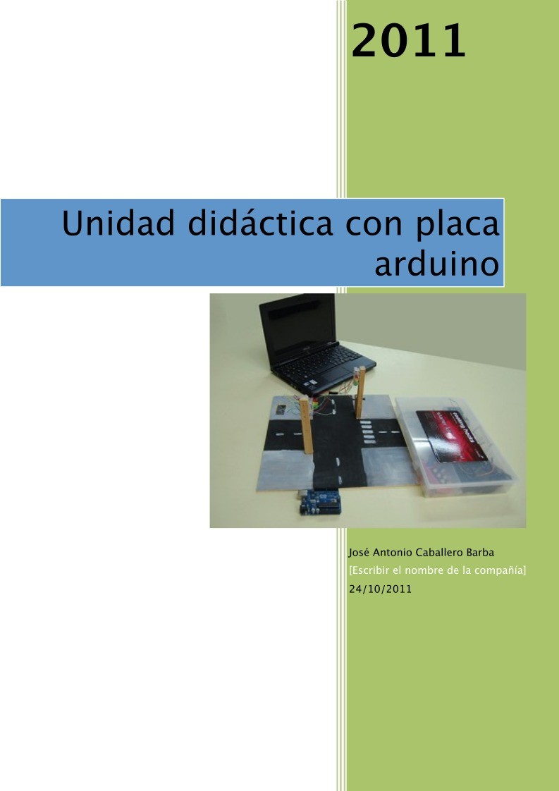 Imágen de pdf Unidad didáctica con placa Arduino