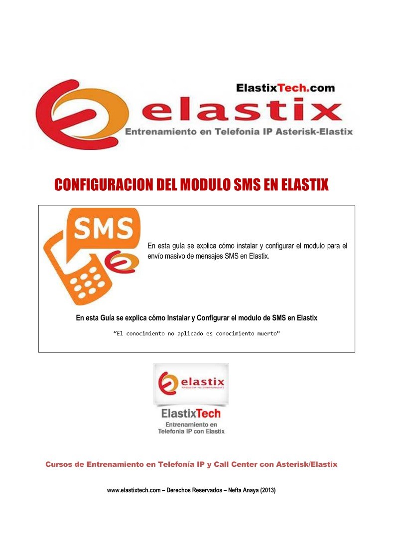 Imágen de pdf Guía de configuración de modulo SMS en Elastix