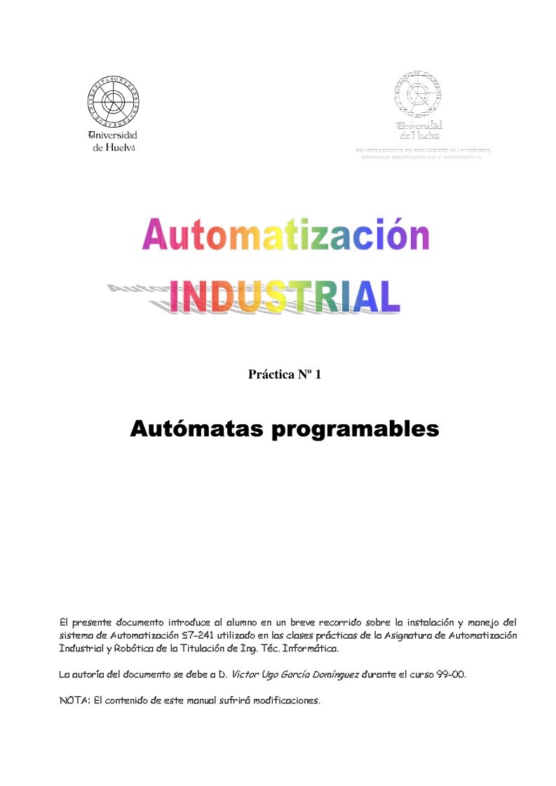 Imágen de pdf Autómatas programables