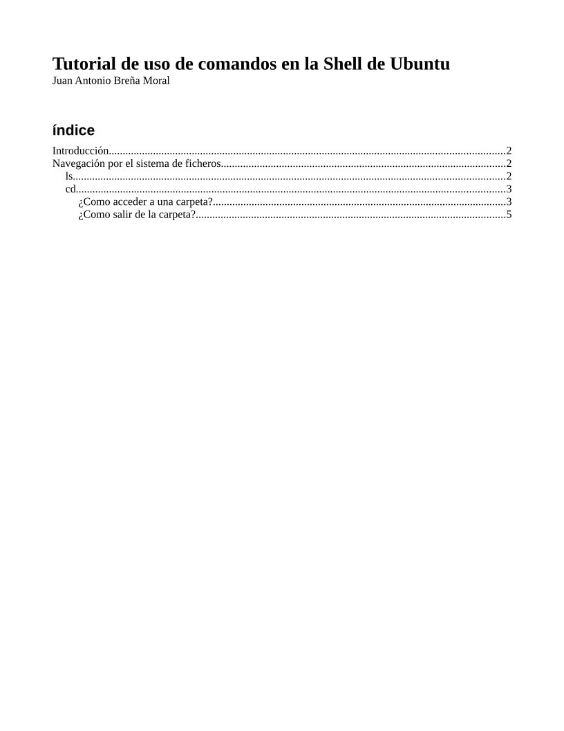 Imágen de pdf Tutorial de uso de comandos en la Shell de Ubuntu