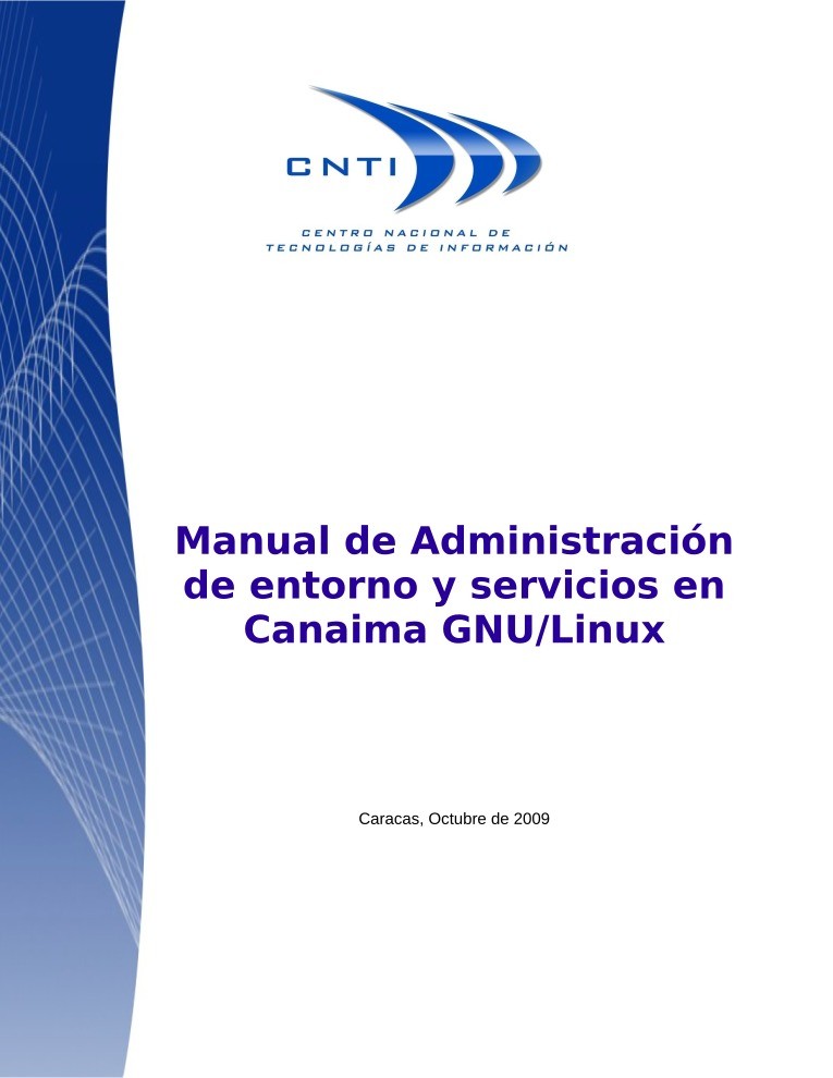 Imágen de pdf Manual de Administración de entorno y servicios en Canaima GNU/Linux