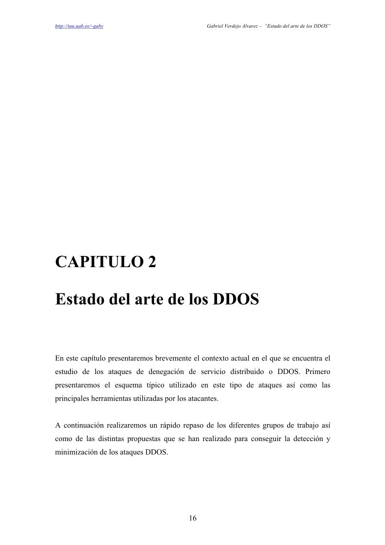 Imágen de pdf Capítulo 2 - Estado del arte de los DDOS