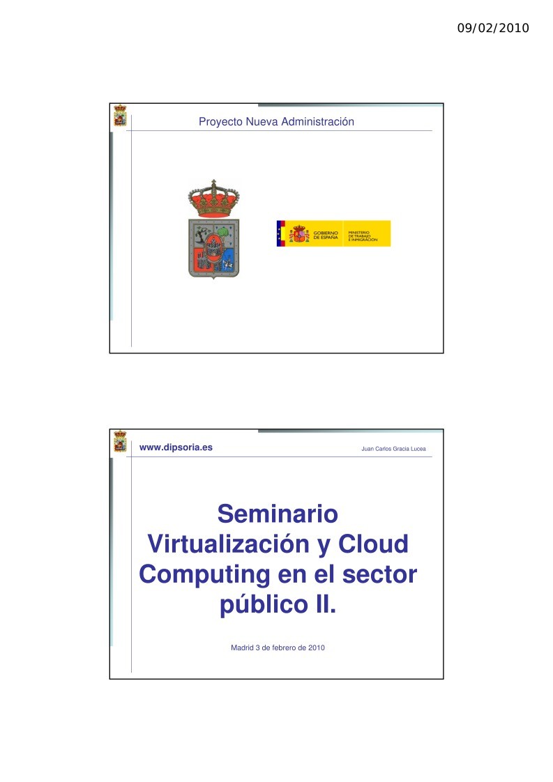 Imágen de pdf Seminario Virtualización y Cloud Computing en el sector público II