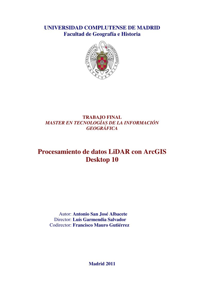 Imágen de pdf Procesamiento de datos LiDAR con ArcGIS Desktop 10