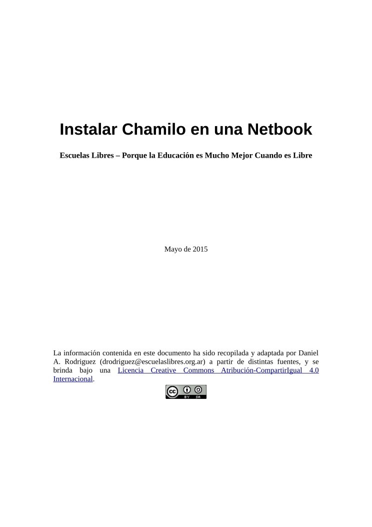 Imágen de pdf Instalar Chamilo en una Netbook