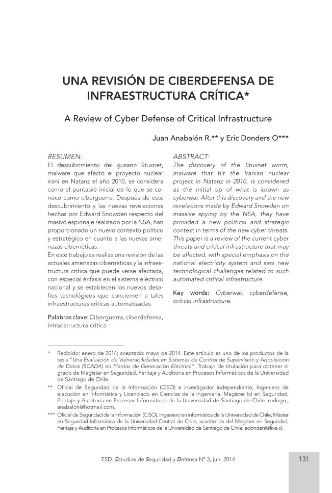 Imágen de pdf Una revisión de ciberdefensa de infraestructura crítica