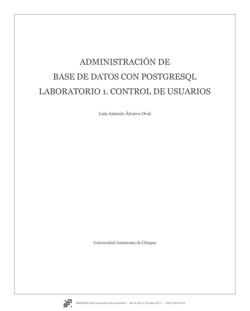 Imágen de pdf Laboratorio 1. Control de usuarios - Administración de base de datos con PostgreSQL