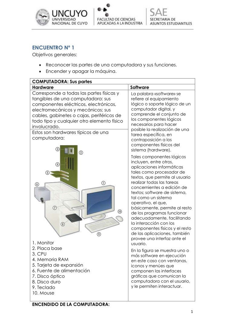 Imágen de pdf COMPUTADORA: Sus partes