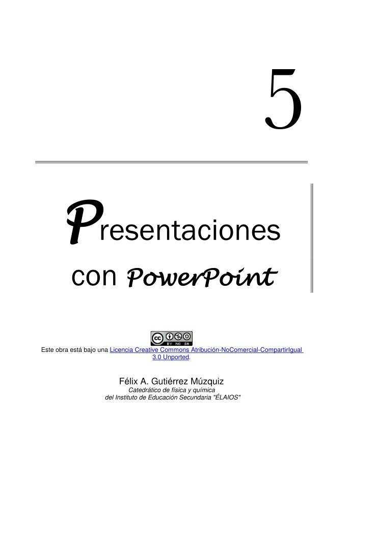 Imágen de pdf Presentaciones con PowerPoint