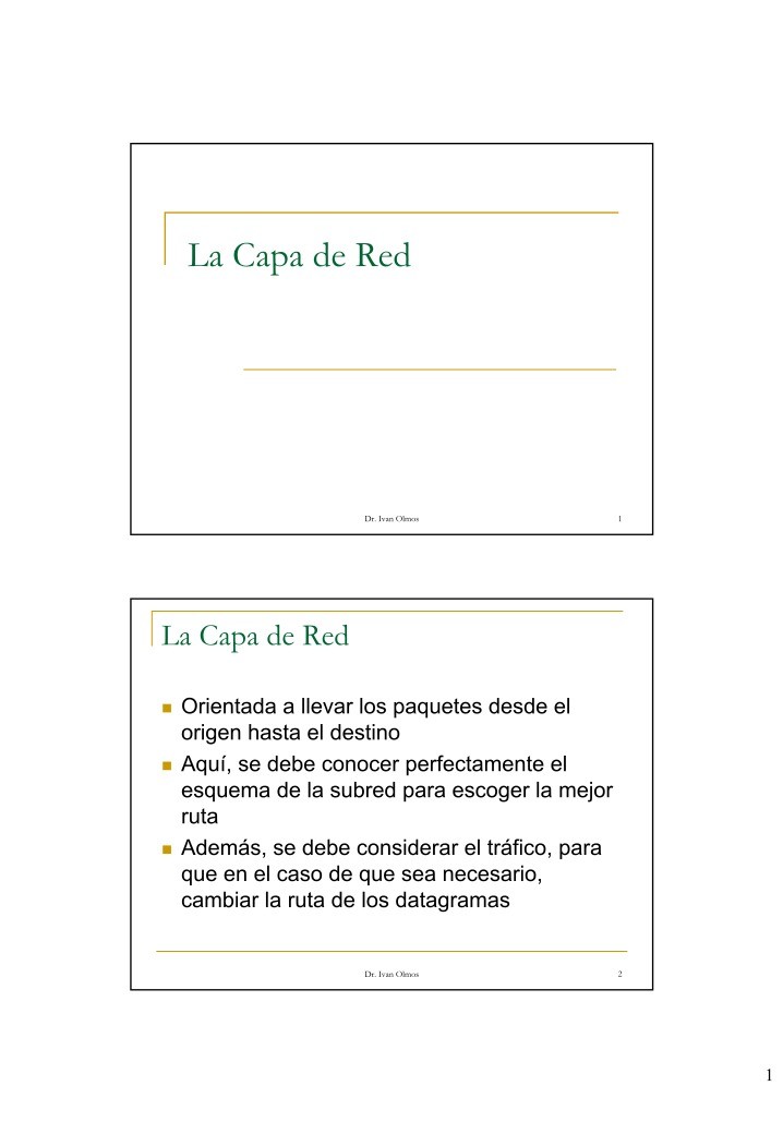 Imágen de pdf La Capa de Red
