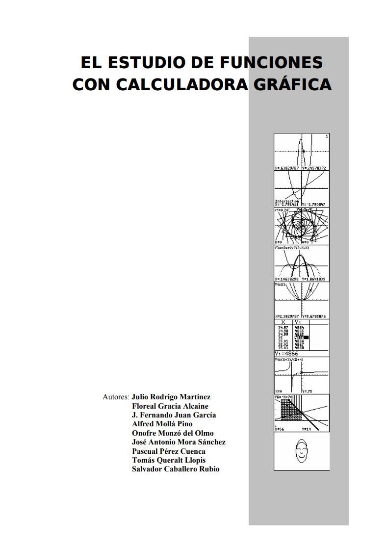 Imágen de pdf El estudio de funciones con calculadora gráfica