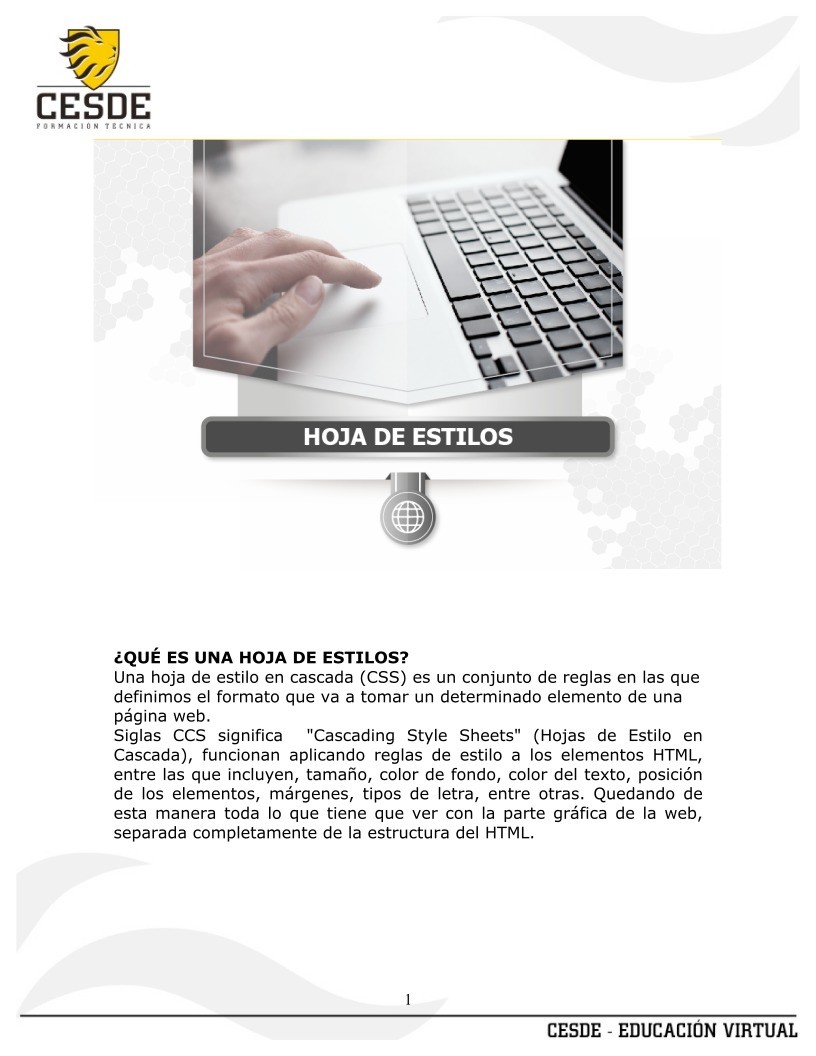 Imágen de pdf Hoja de Estilos - Selector de etiqueta