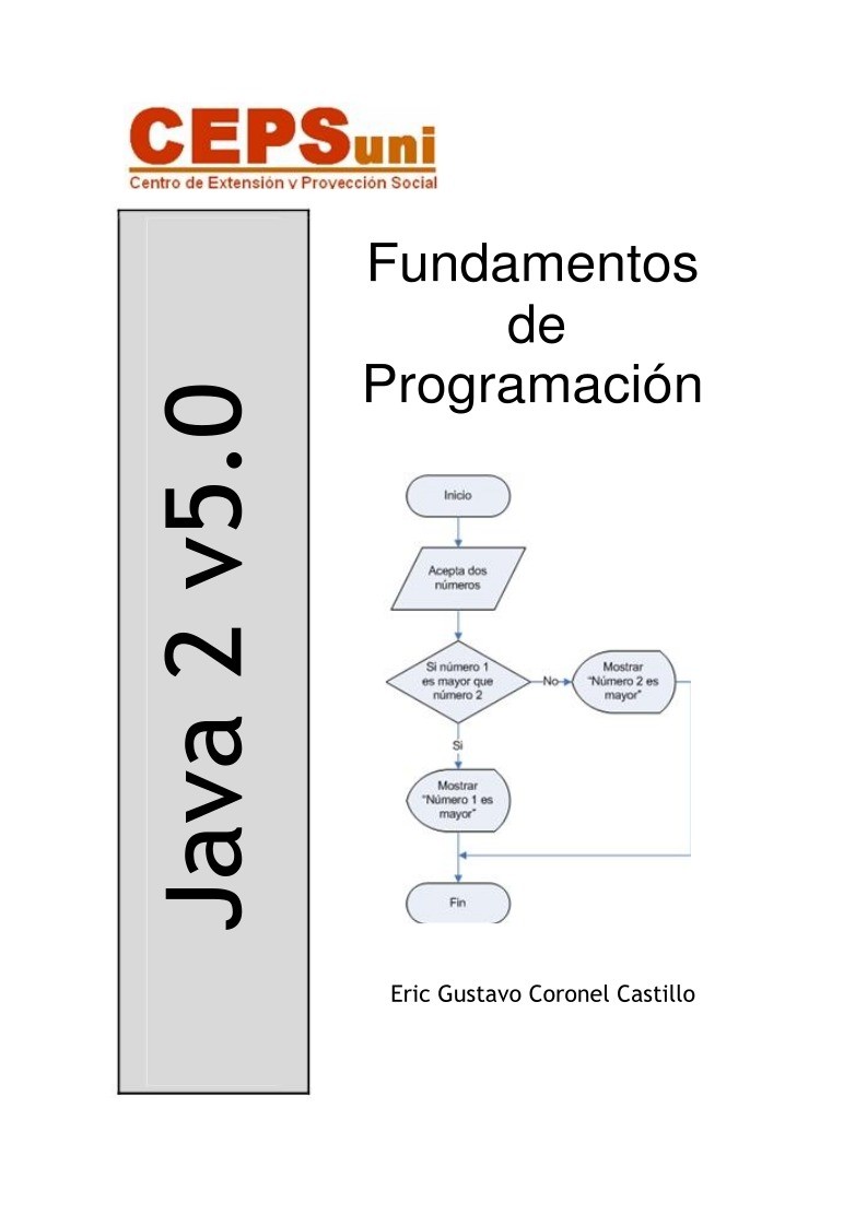 Imágen de pdf Java2 v5.0 - Fundamentos de programación