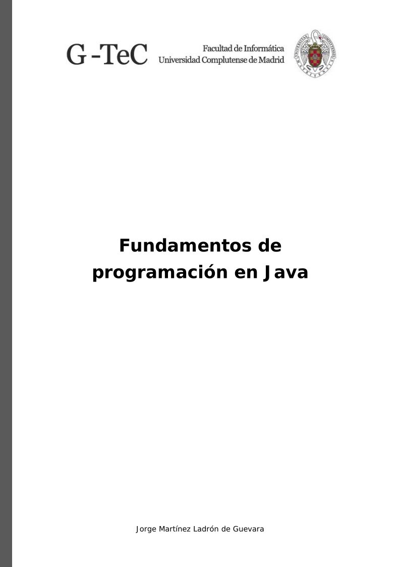 Imágen de pdf fundamentos de programación en Java