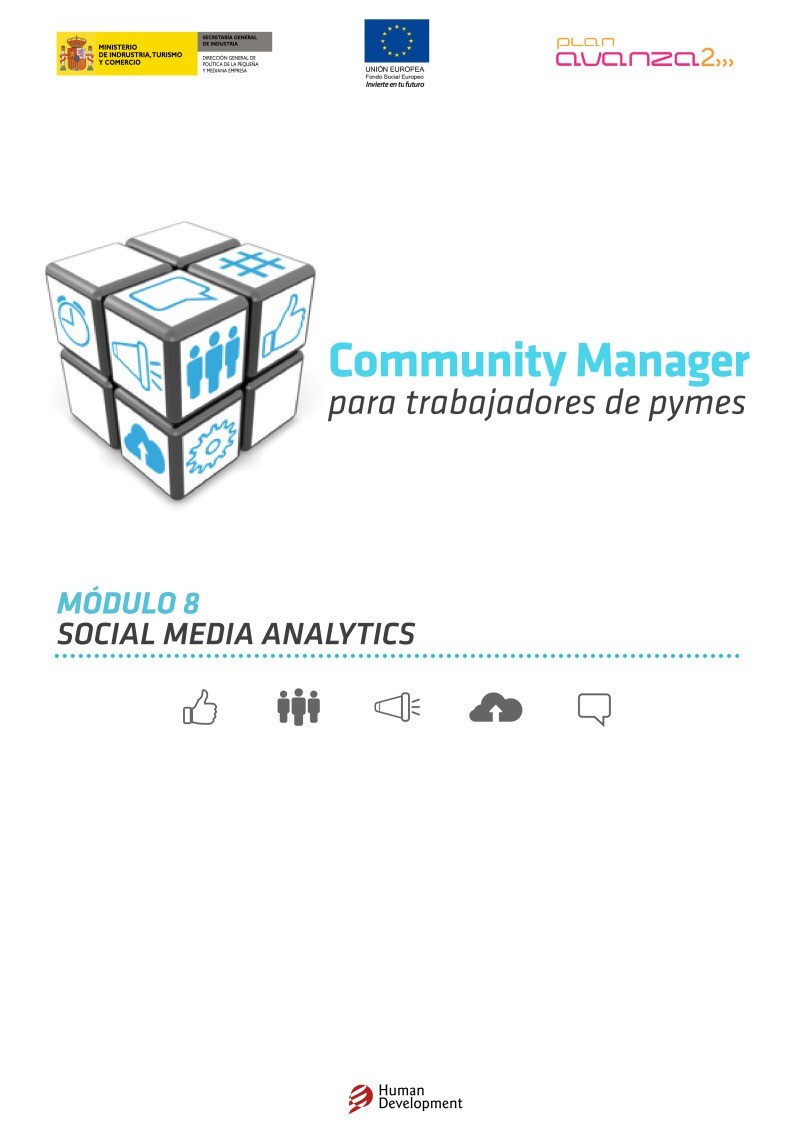 Imágen de pdf Módulo 8 - Social Media Analytics - Community Manager para trabajadores de pyme