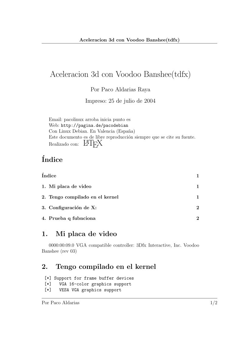 Imágen de pdf Aceleracion 3d con Voodoo Banshee(tdfx)