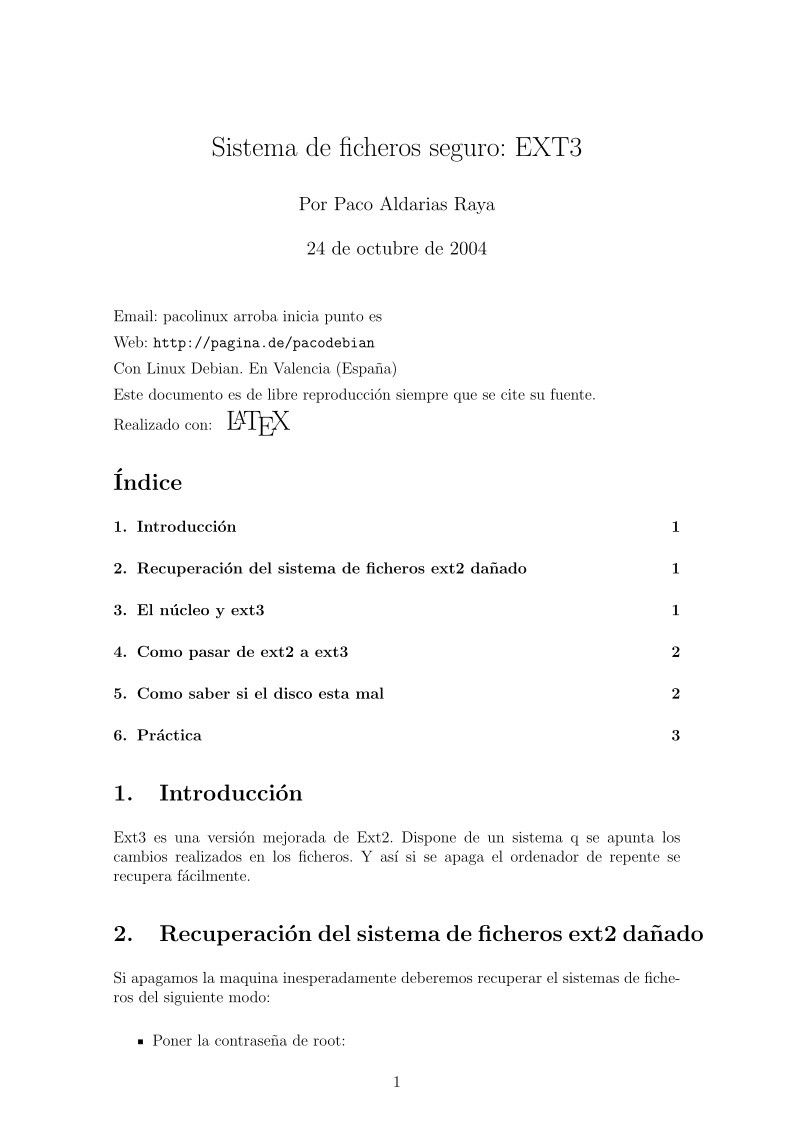 Imágen de pdf Sistema de ficheros seguro: EXT3