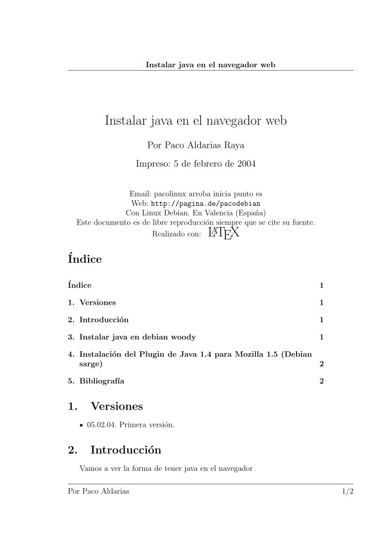 Imágen de pdf Instalar java en el navegador web