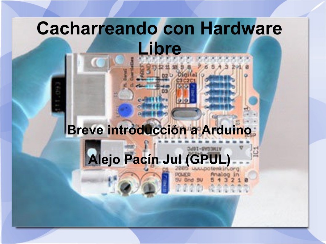 Imágen de pdf Cacharreando con Hardware Libre - Breve introducción a Arduino