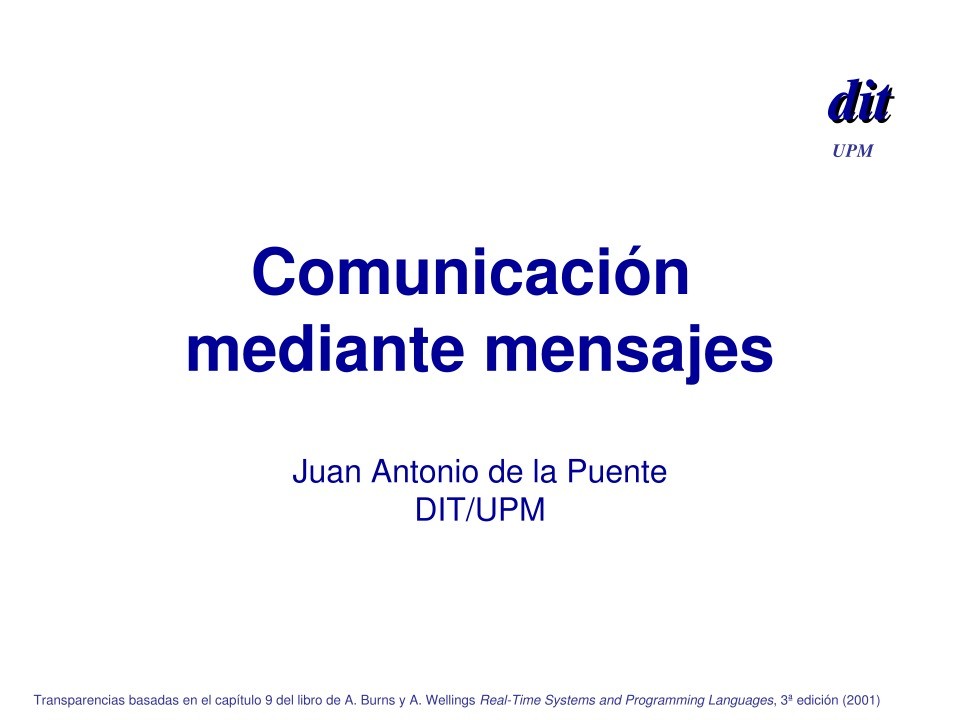 Imágen de pdf Comunicación mediante mensajes