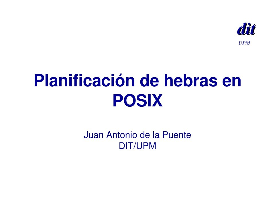 Imágen de pdf Planificación de hebras en POSIX