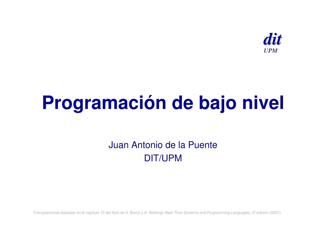 Imágen de pdf Programación de bajo nivel