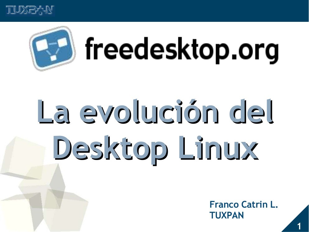 Imágen de pdf La evolución del Desktop Linux