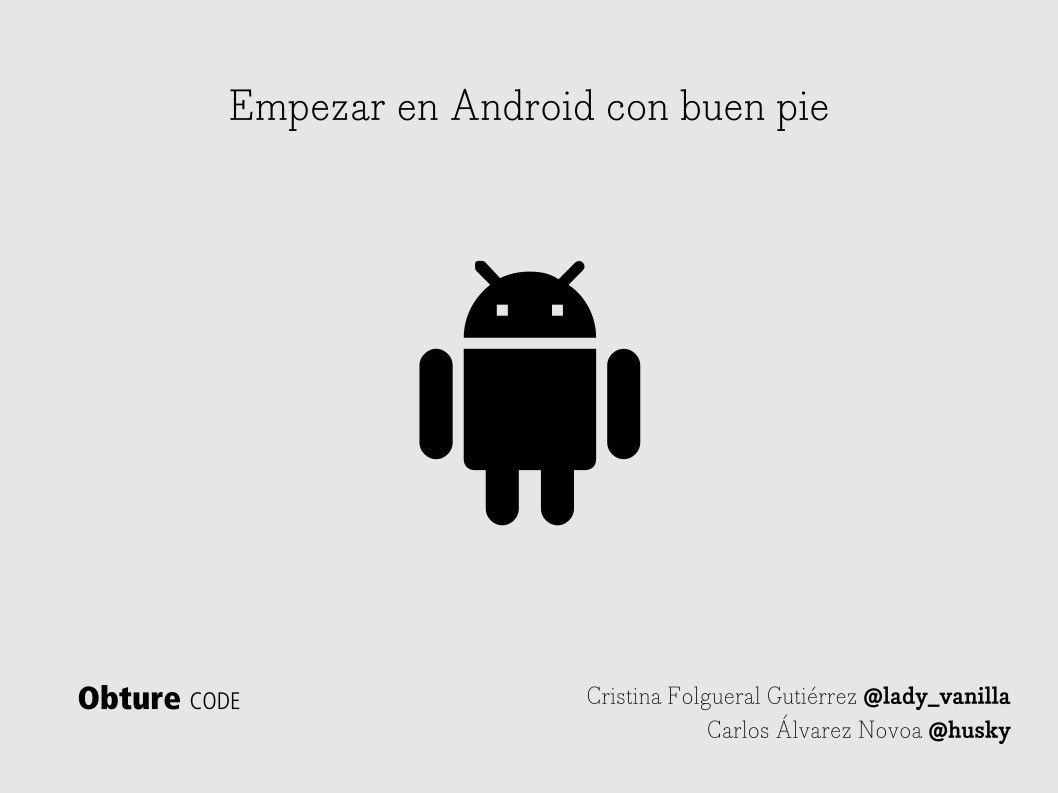 Imágen de pdf Empezar en Android con buen pie